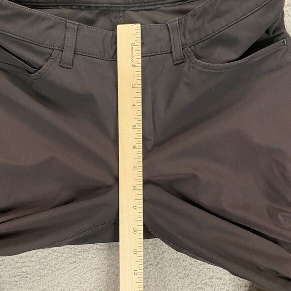 Lululemon ABC Classic-Fit Pant size 30x32 Warpstreme Chino 5-Pocket Black M5583S - Picture 11 of 12